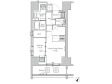 ONE ROOF RESIDENCE TAMACHIの間取り図画像