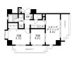レジディア文京本郷の間取り図画像